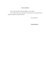 luận văn thạc sĩ quản trị tinh gọn của công ty TNHH may hưng nhân 