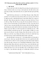 SKKN: Một số biện pháp tăng cường Tiếng Việt cho trẻ dân tộc thiểu số 5 tuổi lớp lá 4 trường mầm non Cư Pang