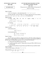 Đề thi chọn HSG cấp tỉnh môn Toán 9 năm 2014-2015 - Sở GD&ĐT Phú Thọ