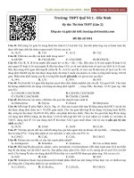 2020 THPT quế võ 1   bắc ninh (lần 2) 