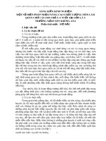 SKKN: Một số biện pháp nhằm nâng cao chất lượng môn làm quen chữ cho trẻ 5- 6 tuổi tại lớp Lá 5 Trường Mầm non Krông Ana