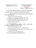 Đề cương ôn tập học kì 1 môn Lịch sử 11 năm 2018-2019 - Trường THPT Chu Văn An (Nâng cao)