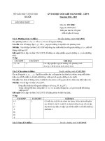 Đề thi học sinh giỏi Tin học lớp 9 cấp thành phố năm học 2014-2015