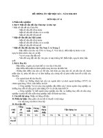 Đề cương ôn tập HK1 môn Địa lí 11 năm 2018-2019 - Trường THPT Cẩm Xuyên