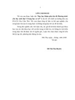 Dạy học khám phá chủ đề Phương trình cho học sinh lớp 9 Trung học cơ sở