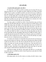 Tóm tắt luận án Tiến sĩ Kinh tế: Quản lý chi ngân sách địa phương cho giáo dục công lập ở tỉnh Thanh Hóa