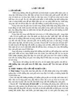 Sáng kiến kinh nghiệm: Bồi dưỡng học sinh giỏi toán ở Tiểu học, chuyên đề “Các bài toán về tính tuổi