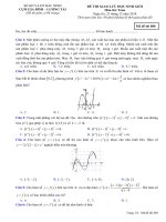 Đề thi giao lưu HSG môn Toán năm 2018-2019 có đáp án - Cụm trường THPT Gia Bình - Lương Hải