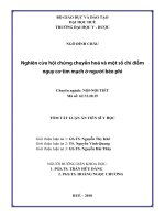 Tóm tắt luận văn Tiến sĩ Y học: Nghiên cứu hội chứng chuyển hoá và một số chỉ điểm nguy cơ tim mạch ở người béo phì