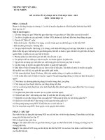 Đề cương ôn tập học kì 2 môn Sinh học 12 năm 2018-2019 - Trường THPT Yên Hòa