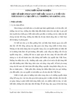 SKKN: Một số biện pháp giúp trẻ yêu thích dân ca để nghiên cứu và áp dụng vào thực tiễn trong giáo dục trẻ