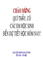 Bài giảng Chương 4: Mạng máy tính và Internet (Bài 20: Mạng máy tính) - Phùng Quách Vĩnh