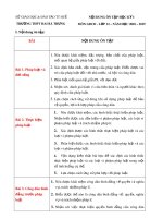 Đề cương ôn tập học kỳ I - Môn Giáo dục công dân lớp 12 năm học 2018 -2019