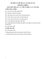 Đề cương ôn tập học kì 1 môn GDCD 11 năm 2018-2019 - Trường THPT Đắk Song