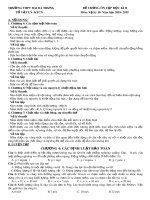 Đề cương ôn tập học kì 2 môn Vật lí 10 năm 2018-2019 - Trường THPT Hai Bà Trưng