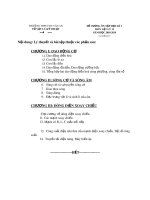 Đề cương ôn tập học kì 1 môn Vật lí 12 năm 2018-2019 - Trường THPT Chu Văn An