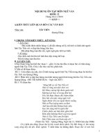 Đề cương ôn tập tháng 10 và 11 môn Ngữ văn 12 năm 2019-2020 - Trường THPT Đức Trọng