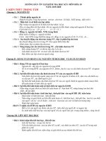 Đề cương ôn tập học kì 1 môn Hóa học 10 năm 2019-2020 - Trường THPT Đức Trọng