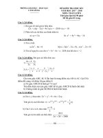 Đề thi học kì 1 môn Toán 8 năm 2017-2018 có đáp án - Phòng GD&ĐT Cẩm Giàng