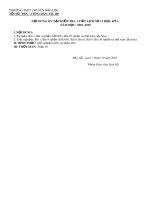 Đề cương ôn tập học kì 1 môn Lịch sử 12 năm 2018-2019 - Trường THPT chuyên Bảo Lộc