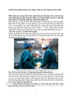 GIÁO dục sức KHỎE bệnh nhân sau mổ gãy xương đòn  Thay khớp háng  bỏng