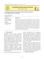 Factors influencing customer’s trust when purchasing on facebook social network