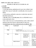 Đề cương ôn tập học kì 1 môn Ngữ văn 6 năm 2018-2019 - Trường THCS Trần Văn Ơn