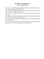 Đề cương ôn tập học kì 2 môn Lịch sử 6 năm 2018-2019 - Trường THCS Thanh Quan