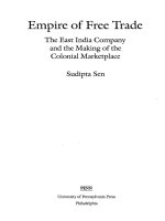 Empire of free trade the east india company and the making of the colonial marketplace 