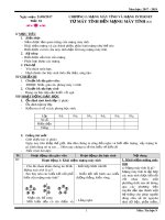 Giáo án Tin học 9 - Chương 1: Mạnh máy tính và mạng Internet (Tiết 1: Từ máy tính đến mạng máy tính)