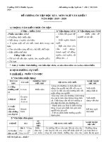 Đề cương ôn tập học kì 1 môn Ngữ văn 7 năm 2019-2020 - Trường THCS Phước Nguyên