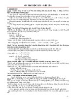 Đề cương ôn tập học kì 1 môn Vật lí 8 năm 2019-2020 - Trường THCS Long Toàn