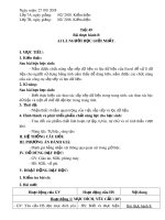 Giáo án Tin học lớp 7 - Bài thực hành 8: Ai là người học giỏi nhất