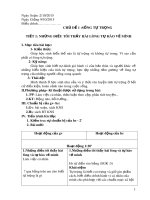 Giáo án Kĩ năng sống lớp 9