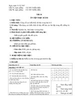 Giáo án Tin học lớp 7 - Tiết 36: Ôn tập thực hành