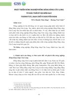 Phát triển nông nghiệp đồng bằng sông Cửu Long từ đầu thế kỷ XXI đến nay thành tựu, hạn chế và khuyến nghị