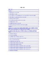 Luận án tốt nghiệp: Xây dựng công cụ phân tích chỉ số khả năng thanh toán và chỉ số khả năng sinh lời cho công ty TNHH Xây dựng và Thương mại Thành Thịnh, tỉnh Thái Nguyên