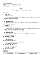 Giáo án Tin học lớp 7 - Bài 4: Sử dụng các hàm để tính toán (Tiết 1)