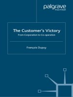 The customers victory from corporation to cooperation 