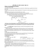 Đề cương ôn tập học kì 1 môn Sinh học 9 năm 2019-2020 - Trường THCS Hòa Nam
