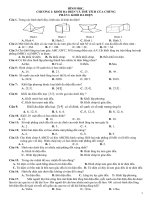Đề cương ôn tập giữa HK1 môn Hình học 12 năm 2019-2020 - Trường THPT Yên Hòa