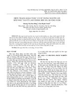 Hiện trạng khai thác và sử dụng nguồn lợi bào ngư tại Cù Lao Chàm, Hội An, Quảng Nam