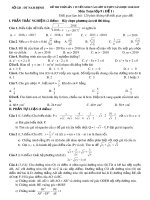 Đề thi thử lần 1 tuyển sinh vào lớp 10 THPT môn Toán năm 2018-2019 - Sở GD&ĐT Nam Định
