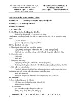 Đề cương ôn tập học kì 2 môn Vật lí 10 năm 2018-2019 - Trường THPT Chu Văn An