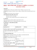 Giáo án môn Hình học lớp 9 - Học kì 1