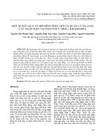 Một số kết quả về mô hình phục hồi và quản lý đa loài cây ngập mặn tại đầm Thủy Triều, Khánh Hòa