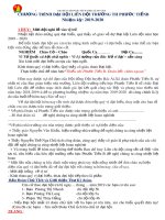 Mẫu Chương trình Đại hội liên Đội trường Tiểu học Phước Tiến B nhiệm kỳ 2019-2020