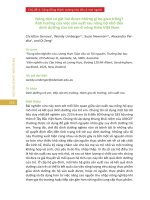 Nông dân có gặt hái được những gì họ gieo trồng? Ảnh hưởng của việc sản xuất rau nông hộ nhỏ đến dinh dưỡng của trẻ em ở nông thôn Việt Nam