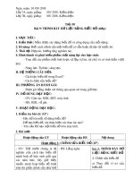 Giáo án Tin học lớp 7 - Bài 9: Trình bày dữ liệu bằng biểu đồ (Tiếp theo)