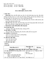 Giáo án Tin học lớp 7 - Bài 6: Định dạng trang tính